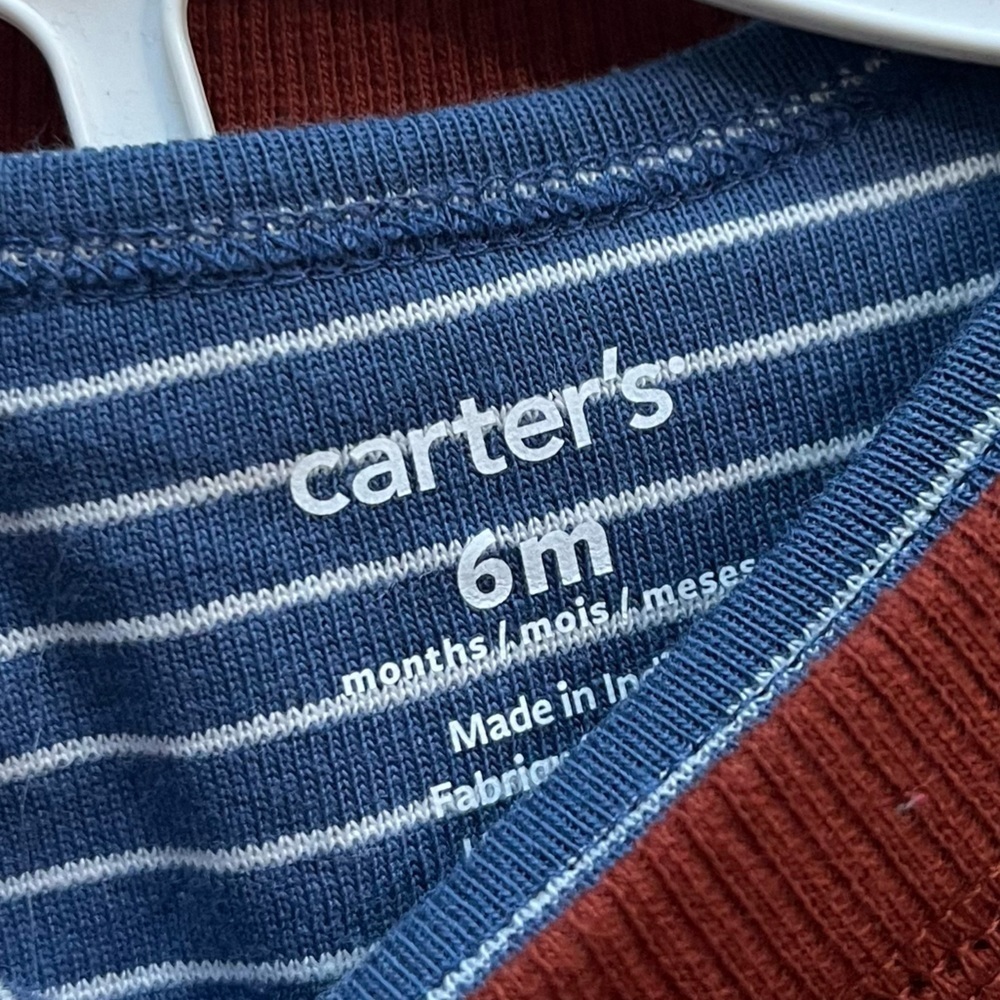 Carters • NWT Burgundy Football Little Champ 3 Piece Set - Picture 5 of 7